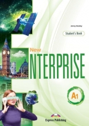 New Enterprise A1 Student`s Book + DigiBook. Podręcznik do języka angielskiego dla szkół ponadpodstawowych - Jenny Dooley